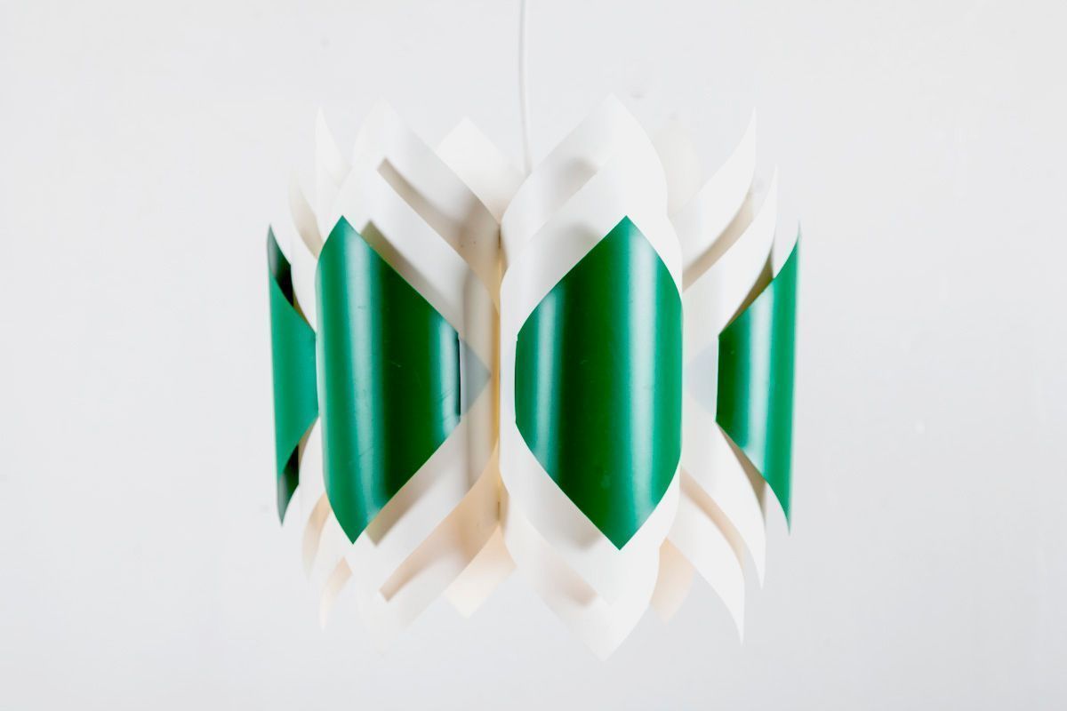 Vintage Pendant Lights By Lars Schiøler For Hoyrup, 1960s, Set Of 2