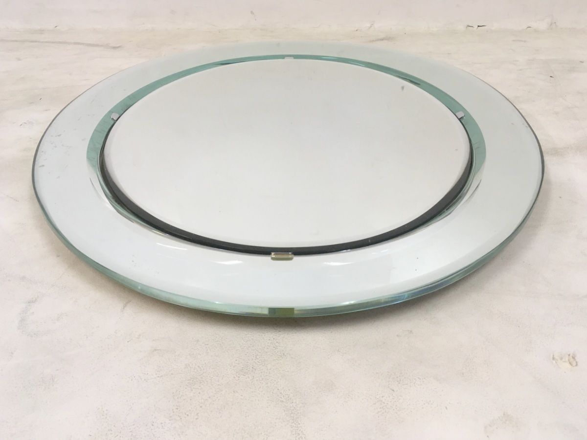 Home Decor Vintage 1960s Italian Coloured Mirror By Cristal Arte photo