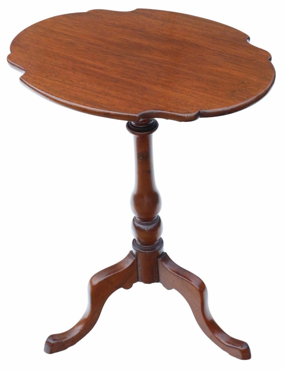 Victorian Mahogany Tilt Top Supper Table