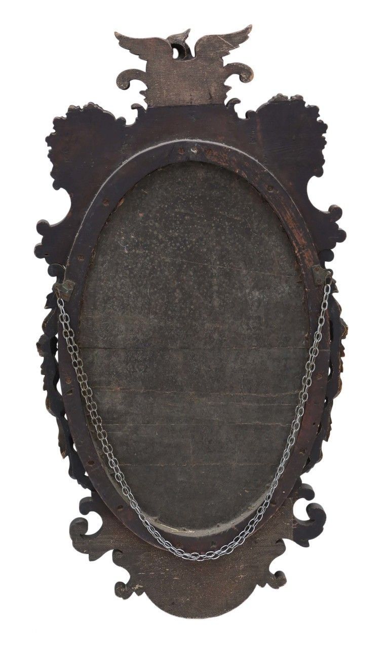 Mahogany And Gilt Wall Mirror photo buy