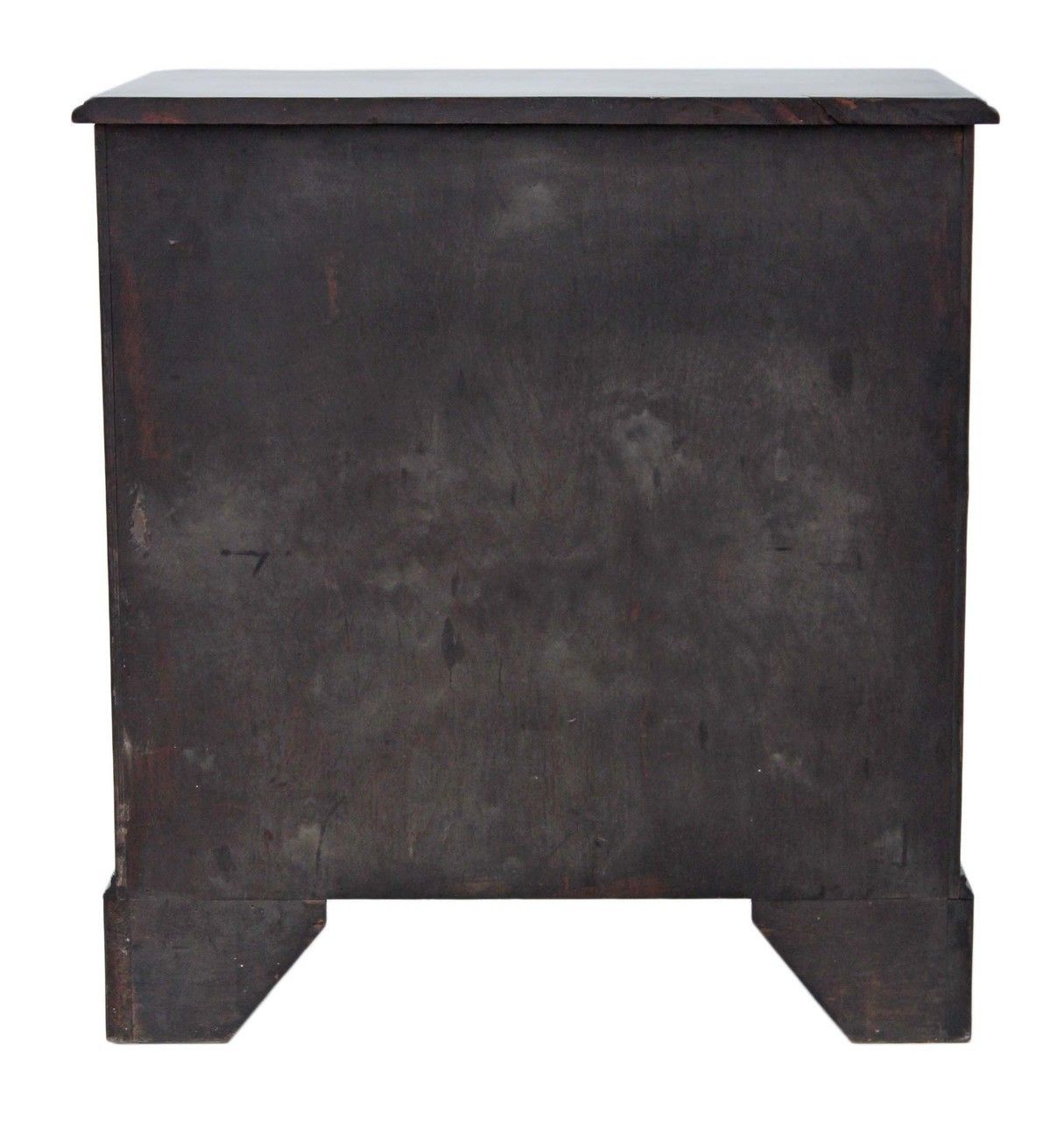 photo for sale Georgian Revival Small Mahogany Serpentine Chest Of Drawers C1925.