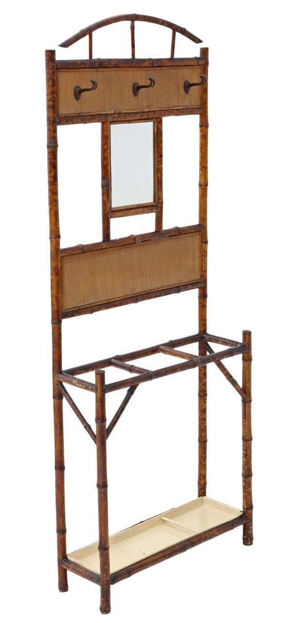 Victorian Bamboo Hall, Hat, Coat, Umbrella Or Stick Stand photo furniture