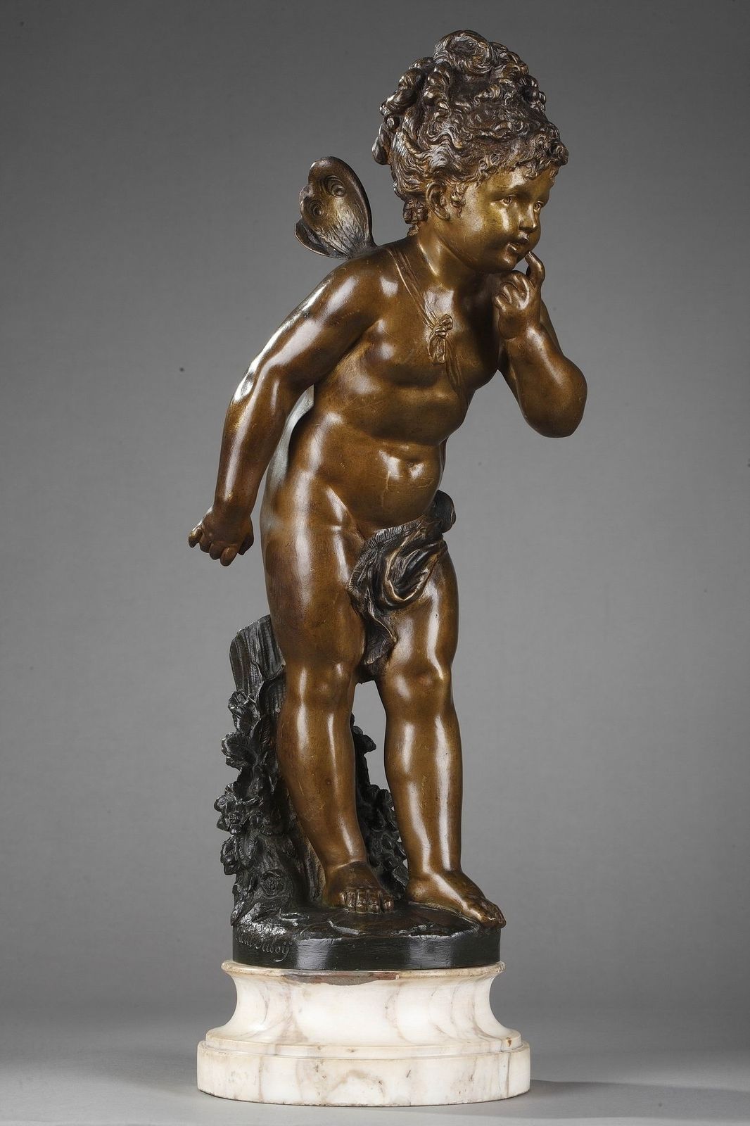 Bronze « Young Psyche » par Paul Duboy (français, 1830-1887) photo furniture