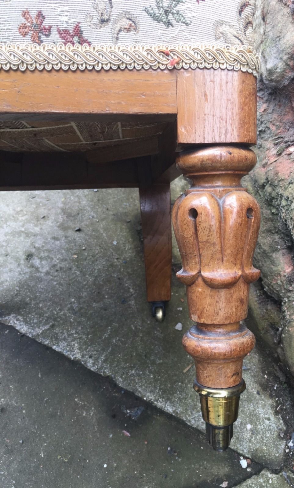 19th Century Ash Wood Nursing Chair Or Prie Dieu photo vinterior