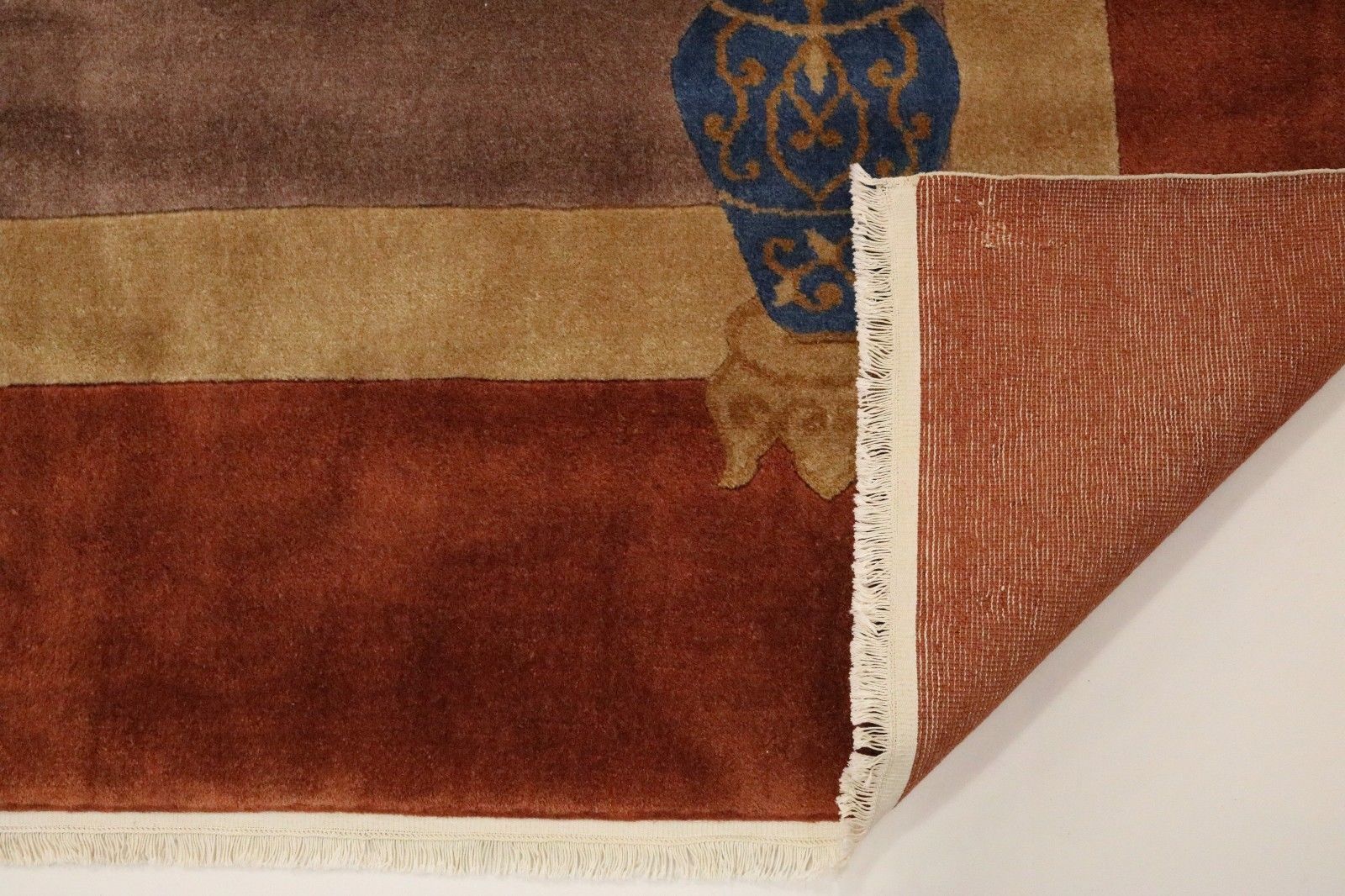 Beijing Around 1940 Fine Reimport USA Oriental Rug 4.67 X 3.73 photo for sale
