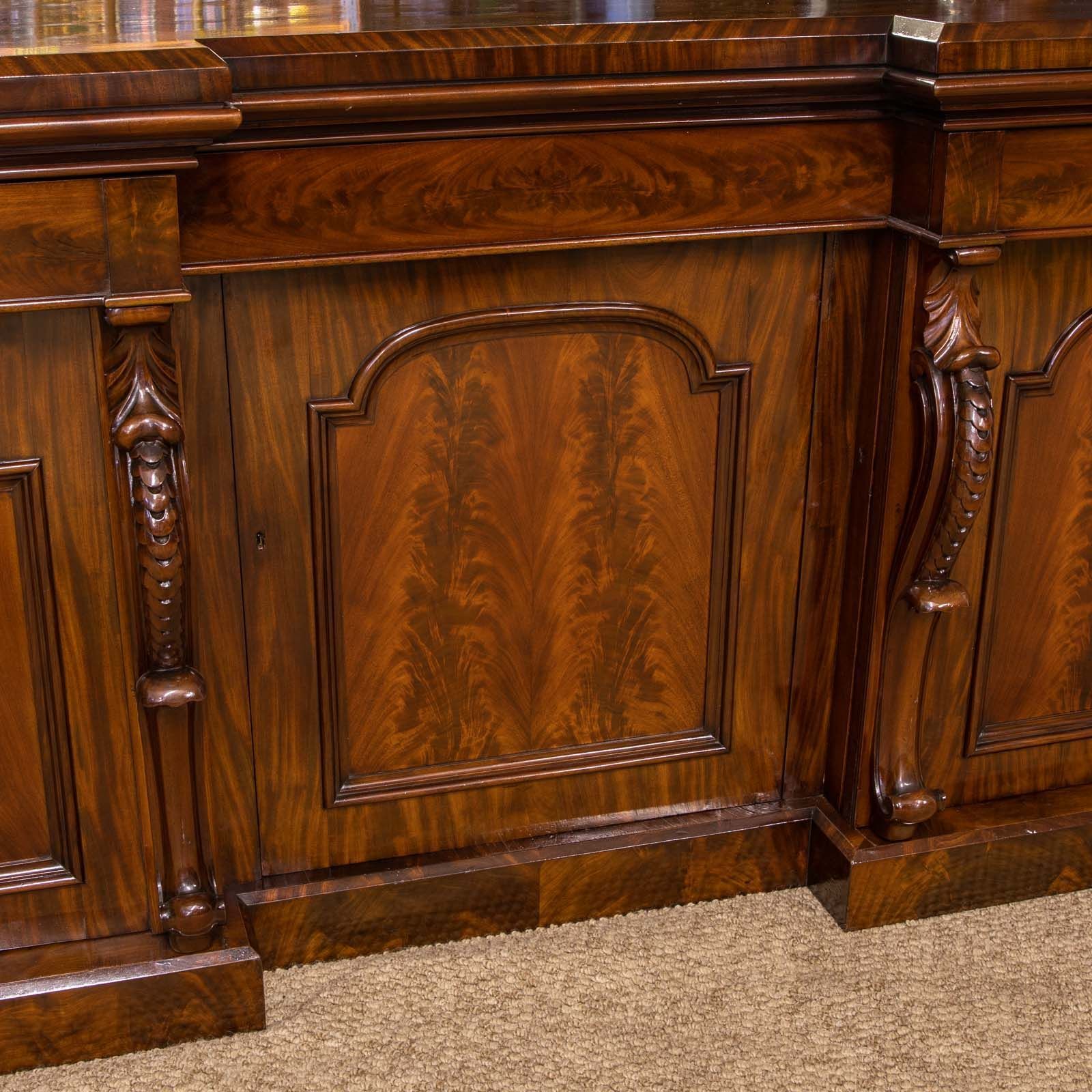 4740.0 Mid Victorian Mahogany Sideboard photo