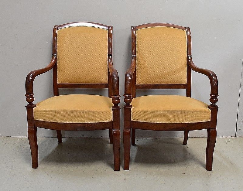 Pair Of Cuban Mahogany Armchairs   Late Eighteenth / Early Nineteenth photo Furniture