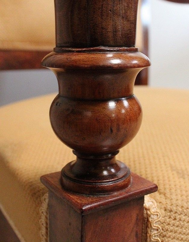 Furniture Pair Of Cuban Mahogany Armchairs   Late Eighteenth / Early Nineteenth photo