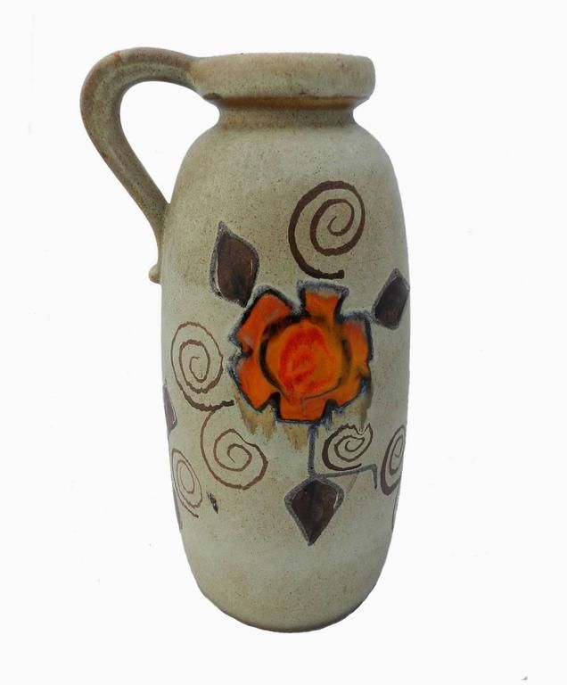 Large Mid Century German Floor Vase Stick Umbrella Stand Bay & Scheurich photo furniture
