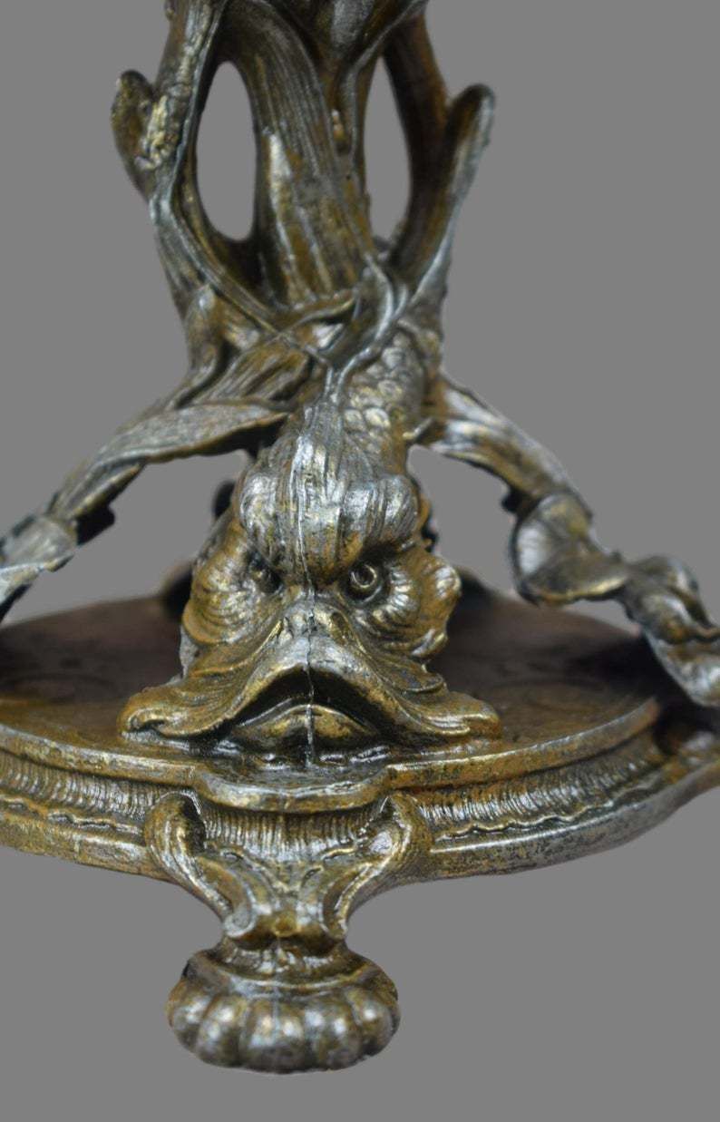 Art Nouveau Bolted Centerpiece Jardiniere, photo vinterior