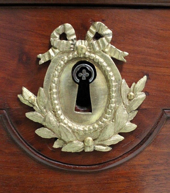 Spotted Mahogany Secretary, Louis XVI, 2nd Half Of The 18th Century photo buy