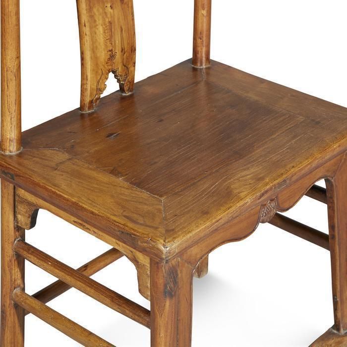 Pair Of Antique Yoke Back Side Chairs photo 1445.0
