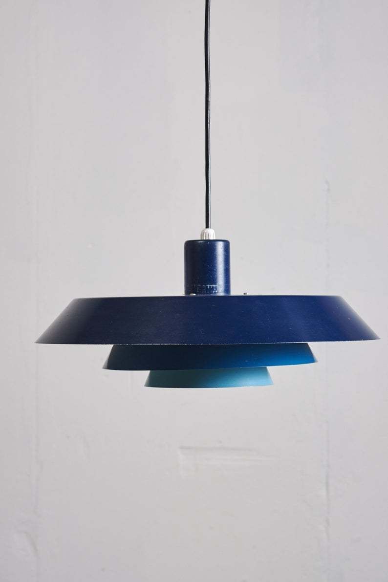 Pendant Lamp By Bent Karlby For Lyfa, 1968 photo Lighting