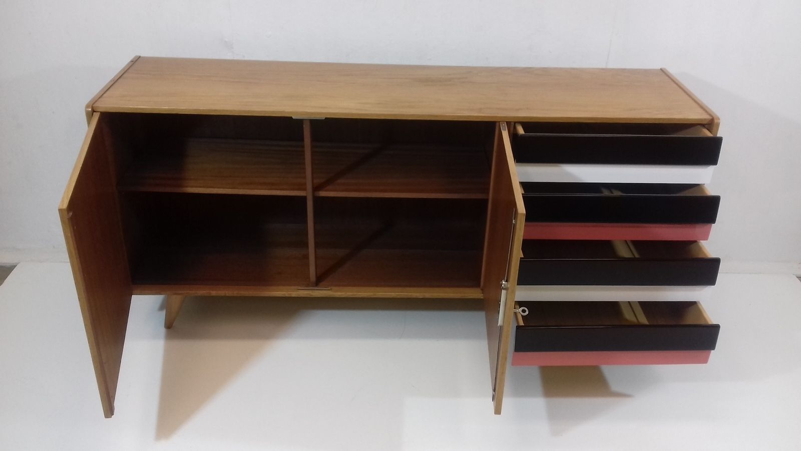 Furniture Mid Century  Sideboard Designed By Jiří Jiroutek, 1960s, photo
