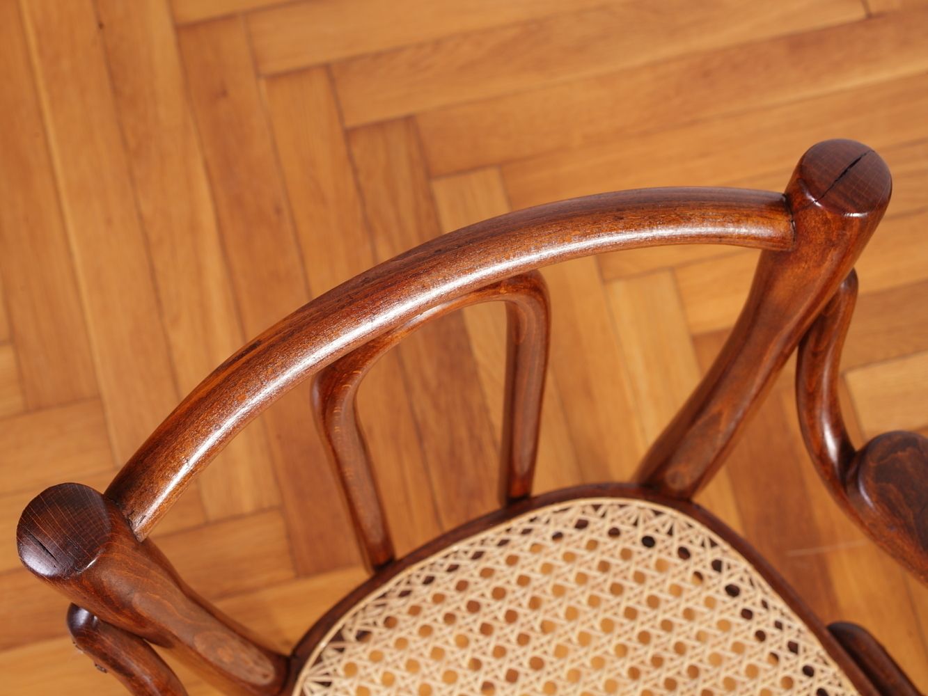 photo vinterior Vintage Children's Chair Model Z 2 F From Thonet, 1930s
