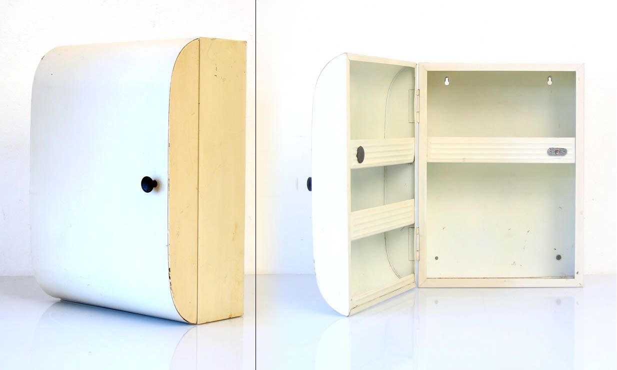 Bauhaus Style Design Bathroom Cabinet