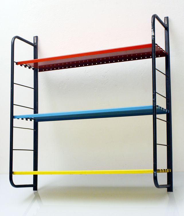 Vintage Mid Century Modernistische Boekenkast