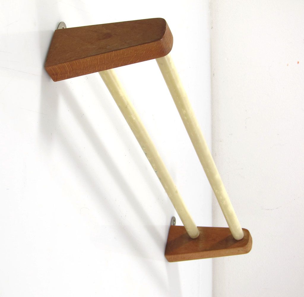 Piet Zwart Bruynzeel Vintage Towel Hanger