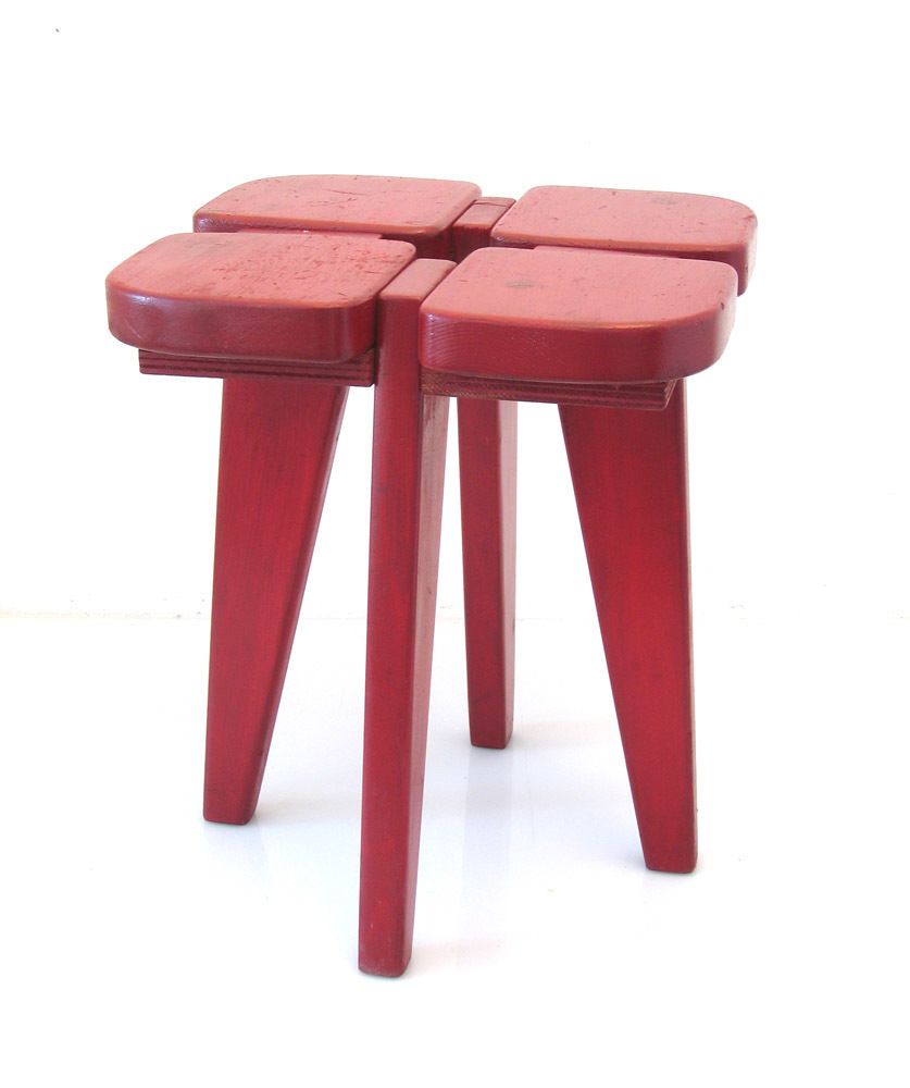 Lisa Johansson Pape Vintage 1950s Stool photo for sale