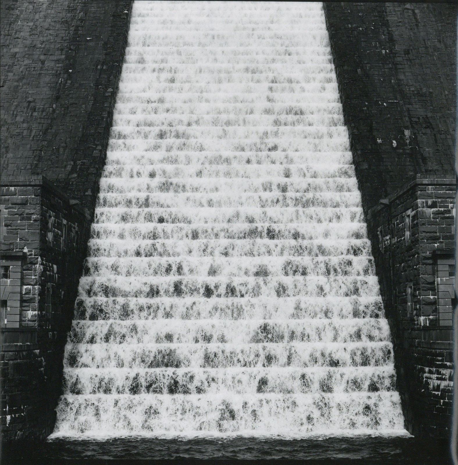 Rosemary Ellis Dam (Detail) Gelatin Silver Photograph Print Mid Century Modern 1975
