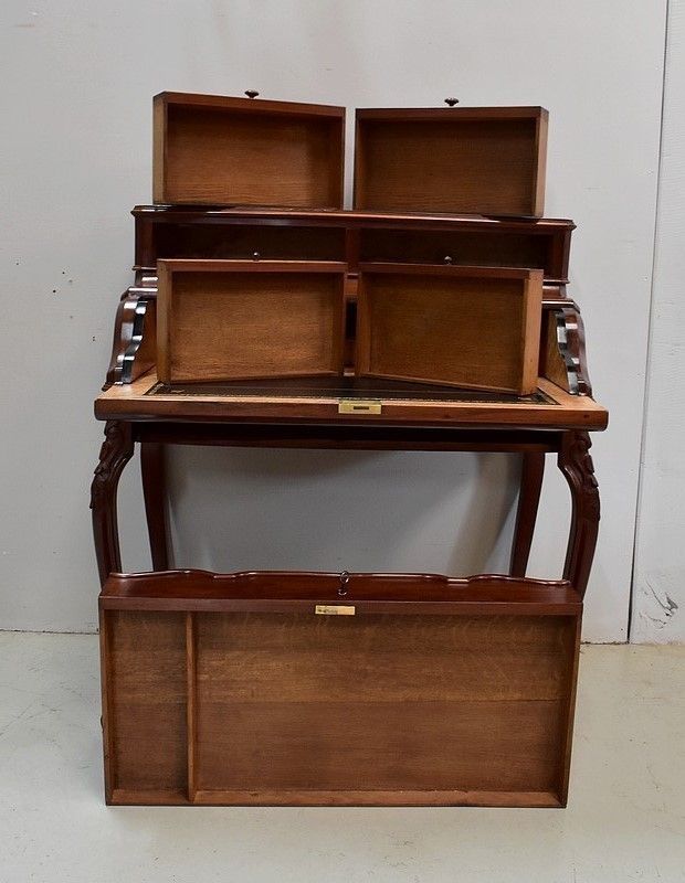 Cuban Mahogany Small Office, Napoleon III , 19th photo buy