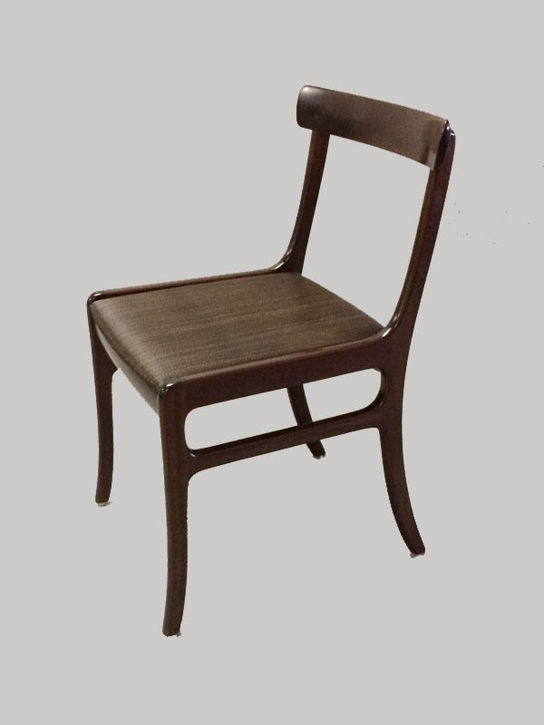 Ole Wanscher Set Of Eight Mahogany Dining Chairs, Inc. Reupholstery 1960´S photo furniture