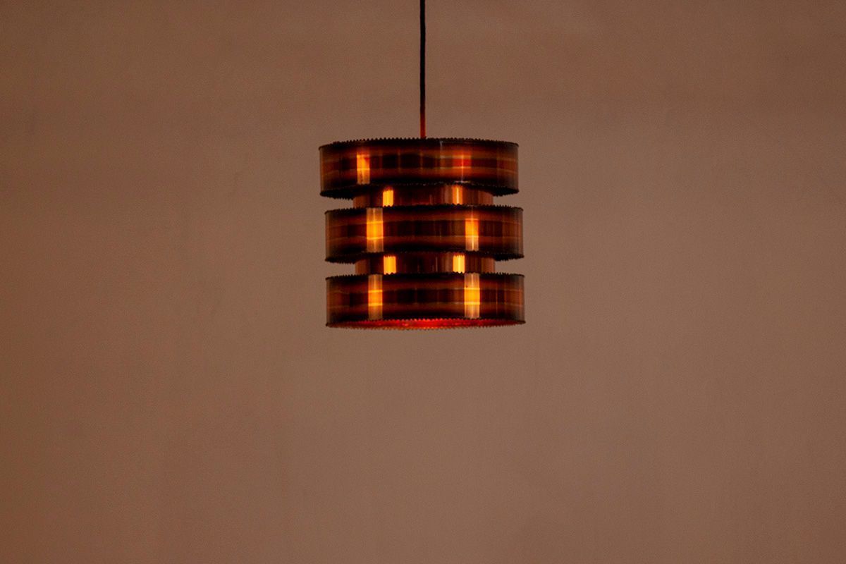 Brutalist Pendant Light By Svend Aage Holm Sørensen For Holm Sørensen & Co, 1960s photo Lighting