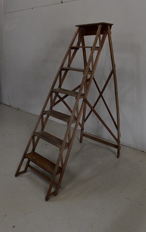 Foldable Beech Work Stool   1940s photo furniture