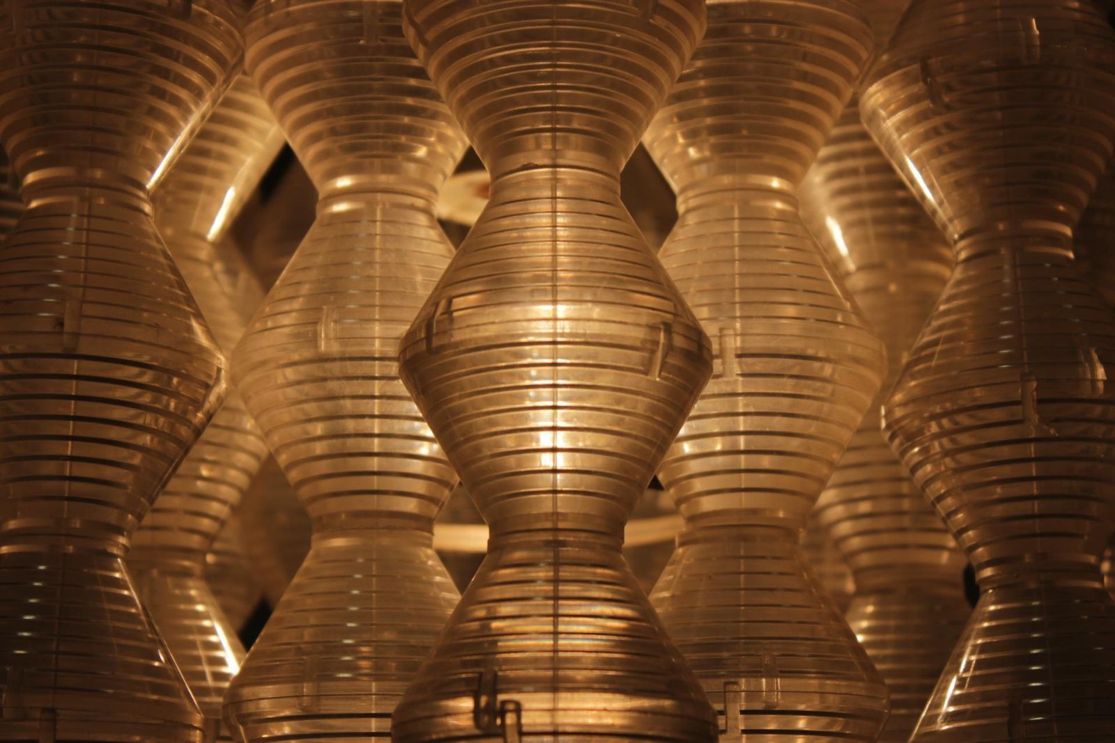 Pair Of Extraordinary Napako Pendants / Chandeliers, 1970s photo 1807.0