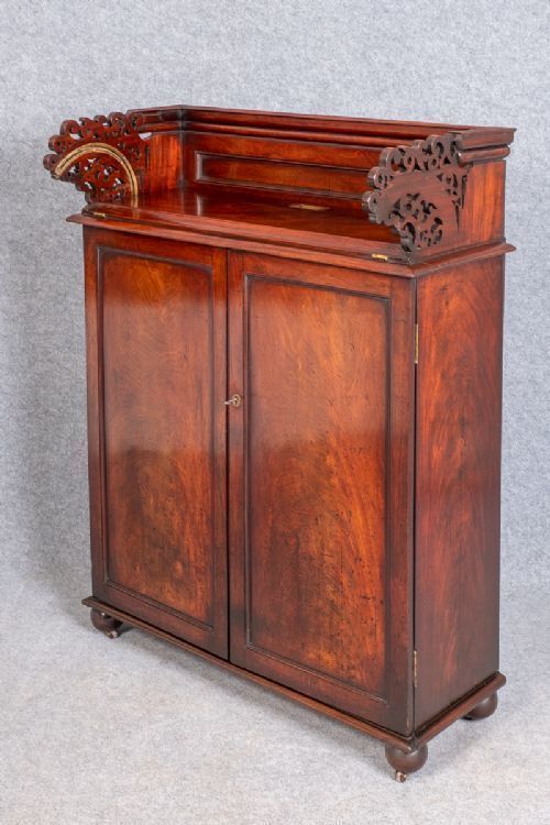 Unusual Antique Estate Cabinet photo for sale