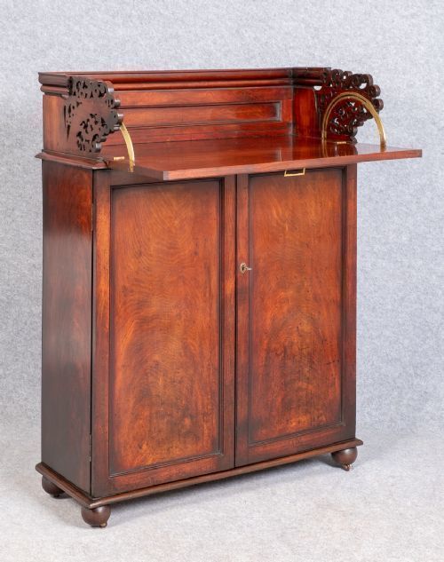 Unusual Antique Estate Cabinet photo vinterior