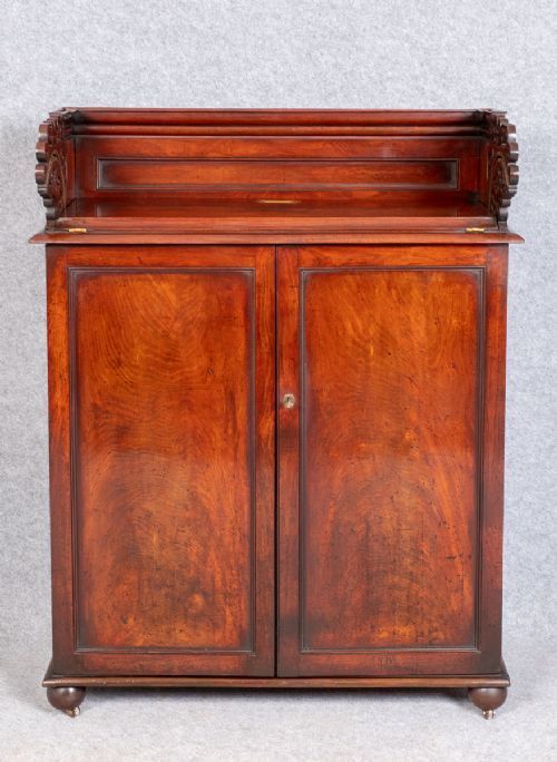 Unusual Antique Estate Cabinet photo vintage