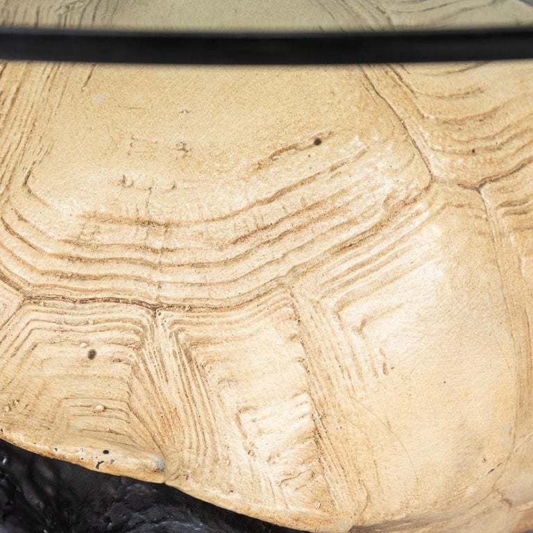 9495.0 Unusual Coffee Table In The Form Of A Turtle By Anthony Redmile, London photo
