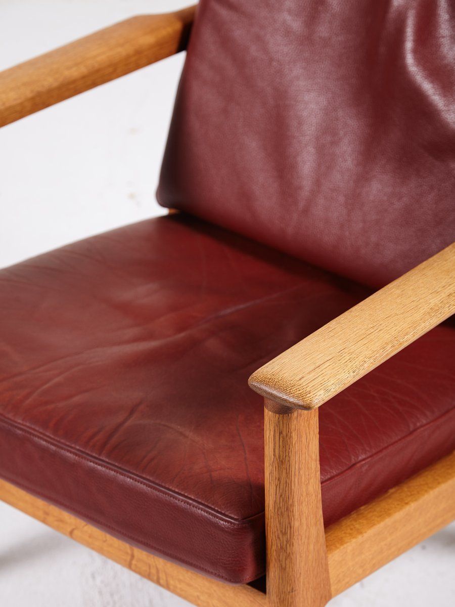 Ge 265 A High Back Armchair By Hans J. Wegner For Getama, 1970s photo for sale