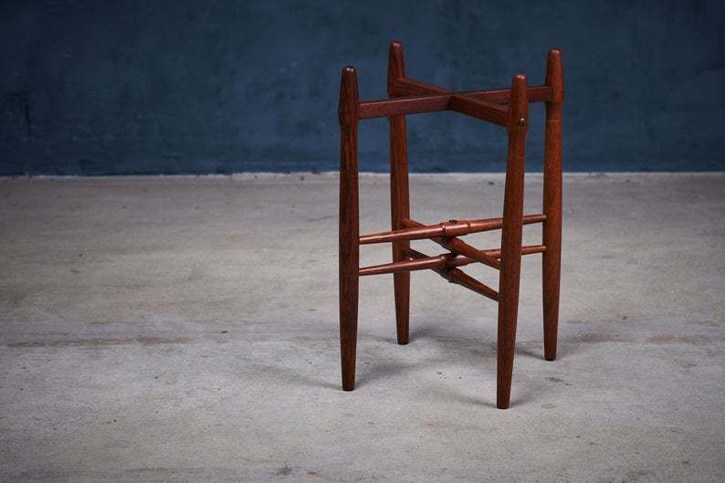 Rosewood Ashtray/Flower Table By Poul Hundevad For Vamdrup photo furniture