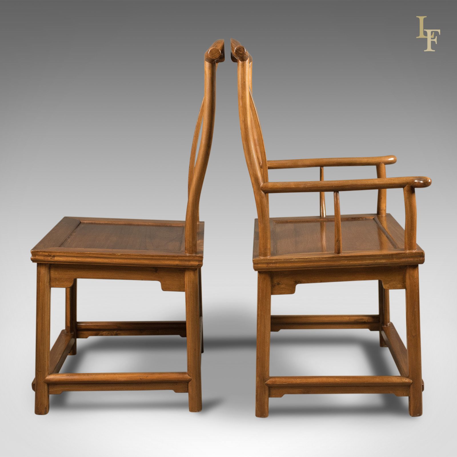 Mid Century Chinese Table & 8 Chairs In Traditional Taste photo Furniture