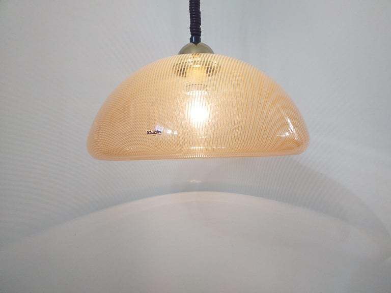 Mid Century Pendant Designed By Harvey Guzzini, Italy, 1970s