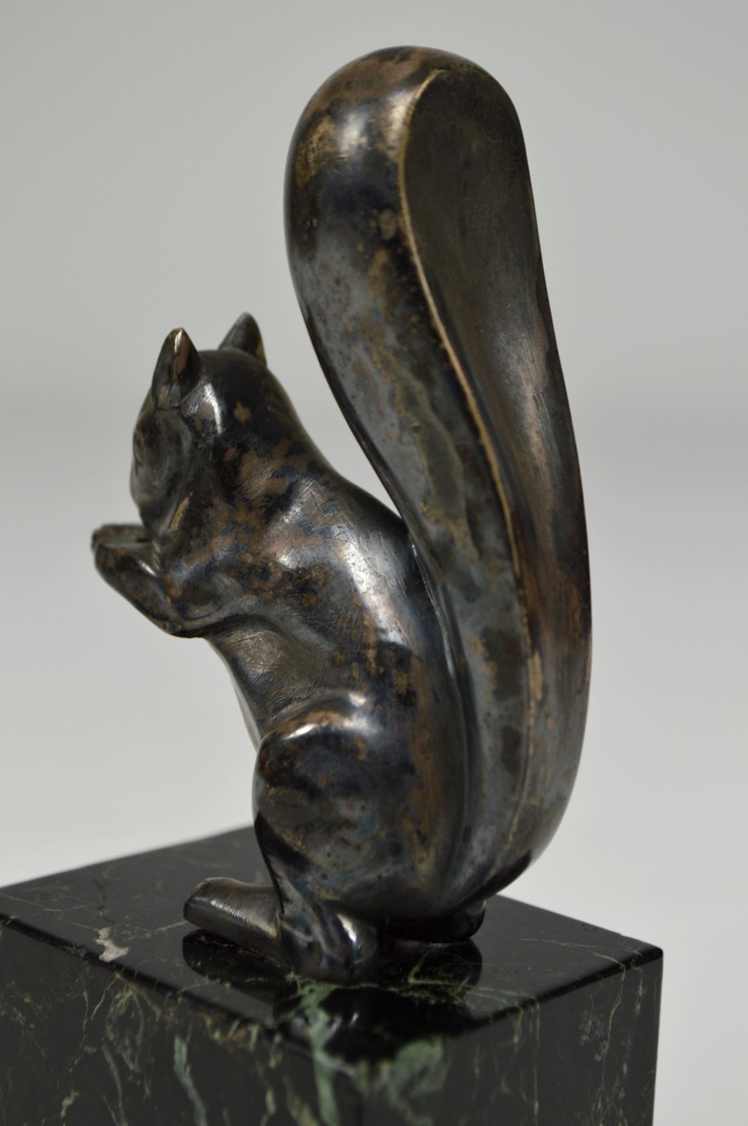 photo buy Art Deco Squirrels Bookends, Bronze, Marcel Guillemard, France, Circa 1930