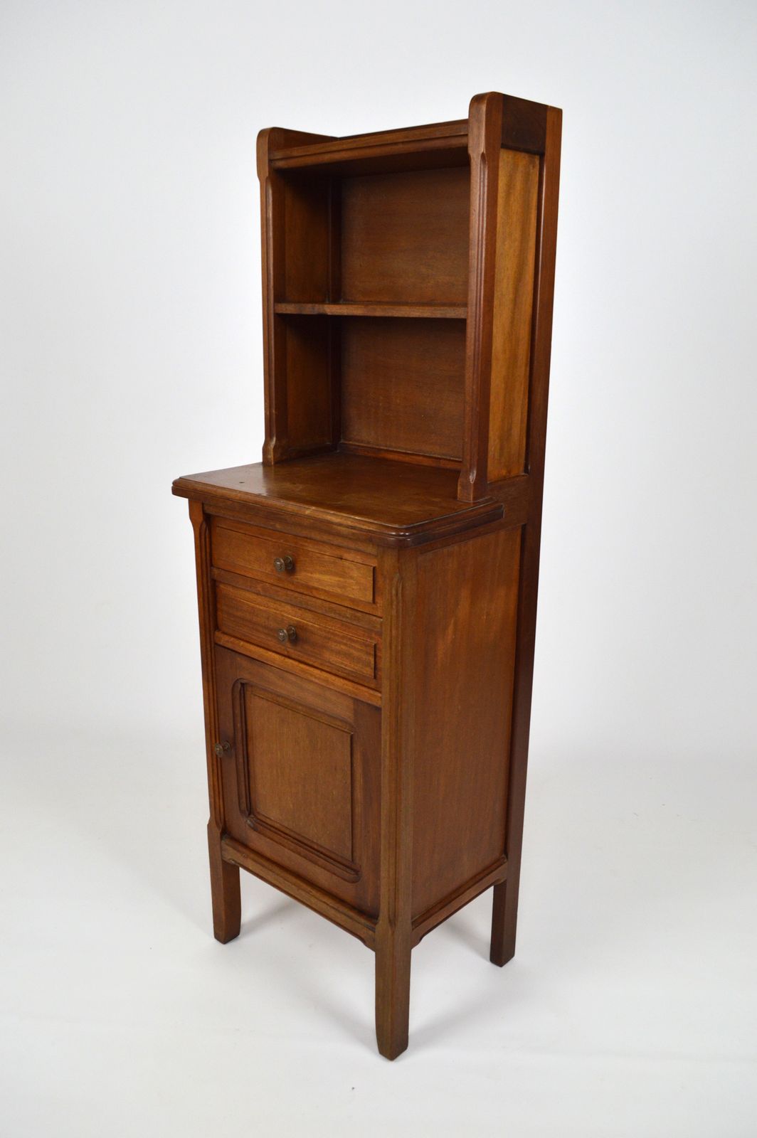 French Art Nouveau Mahogany Clematis Bedroom Set By Mathieu Gallerey, Circa 1920 photo Furniture