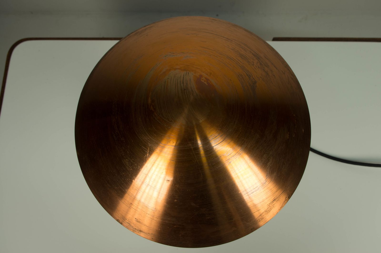 Bauhaus Brass Table Lamp, 1930s photo 443.0