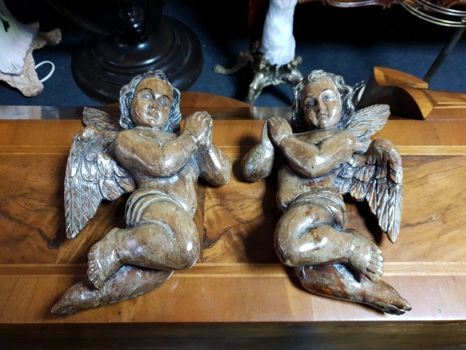 Wooden Baroque Angels photo 850.0
