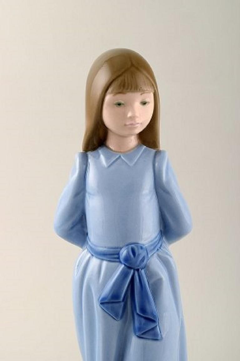 Nao And Lladro, Three Porcelain Figures, 20th Century photo for sale