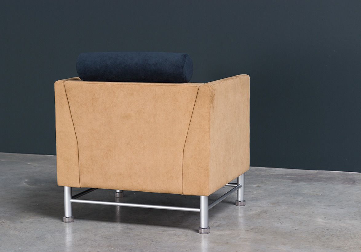 Lounge Chair Design Eastside By Ettore Sottsass For Knoll International, 1980s photo vinterior
