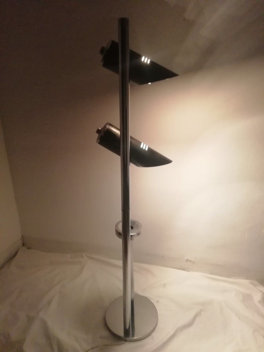 Vintage Floor Lamp With Ashtray photo Lighting