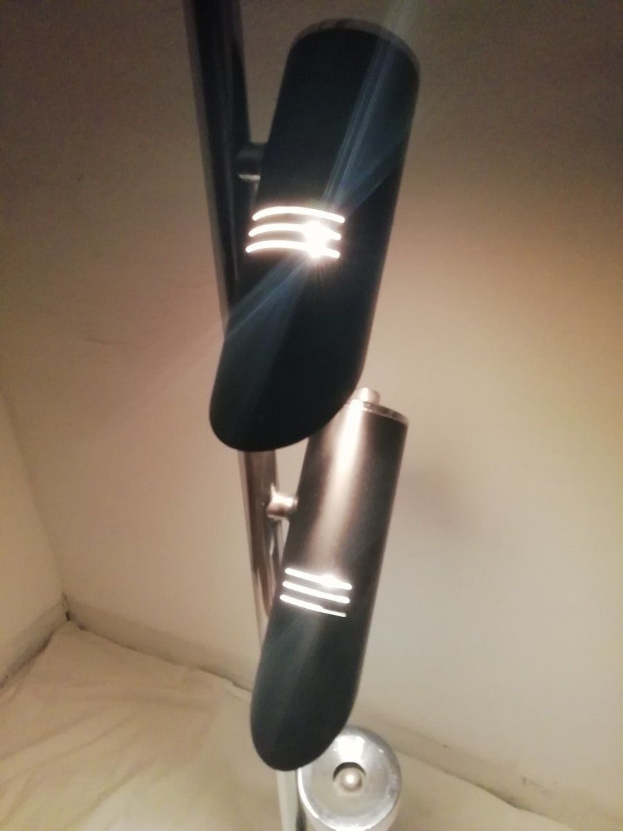 Vintage Floor Lamp With Ashtray photo vinterior