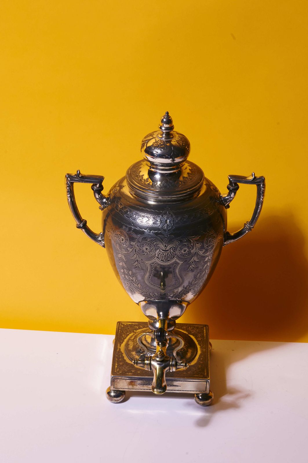 photo for sale Victorian Stunning Silver Samovar | Hot Water Urn | Tea Urn