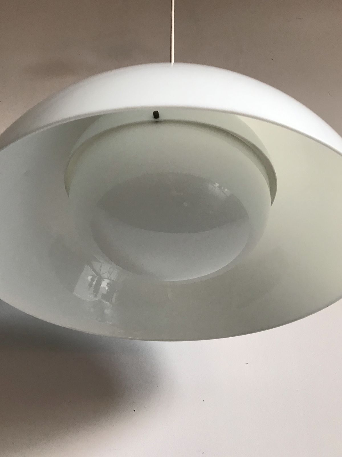576.0 Italian Pendant Lamp Design Achille & Pier Giacomo Castiglioni For Kartell, 1950s photo