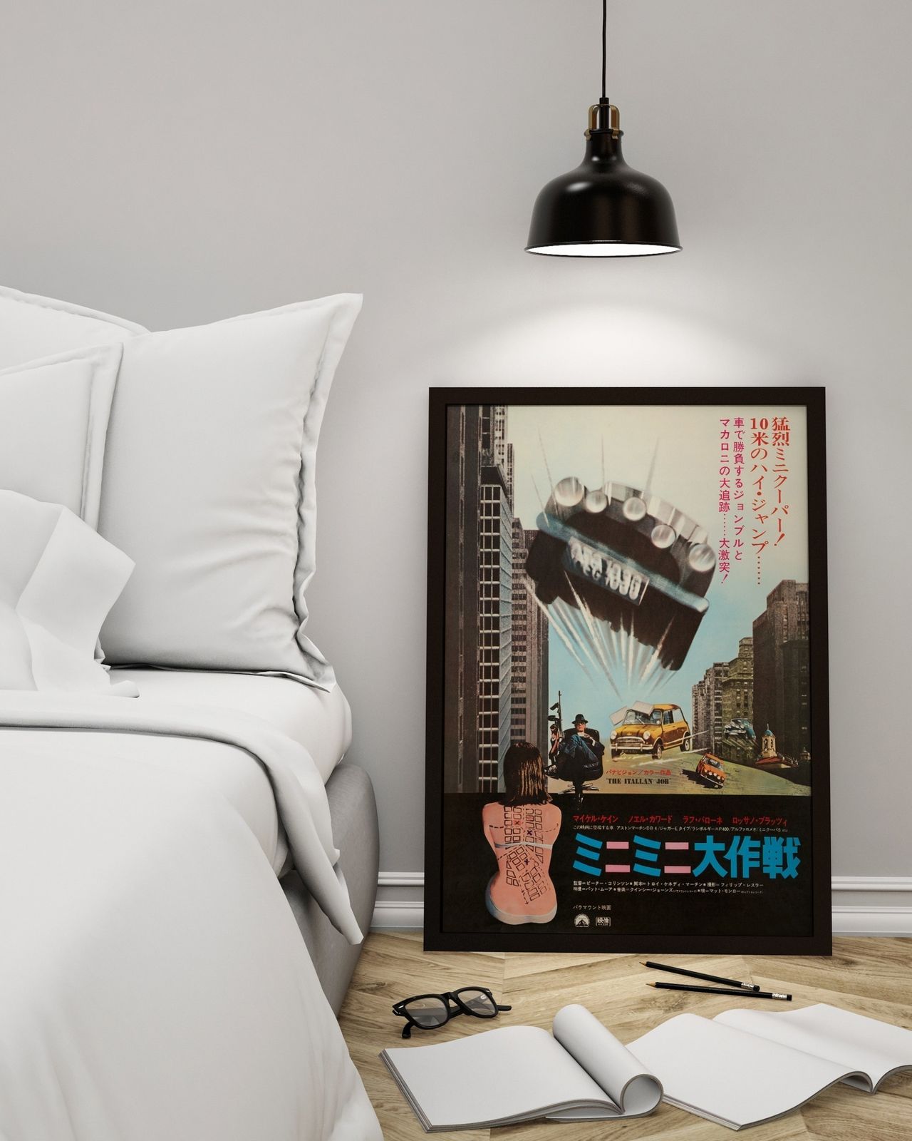 The Italian Job Original Vintage Film Poster, Japanese, 1969 photo for sale