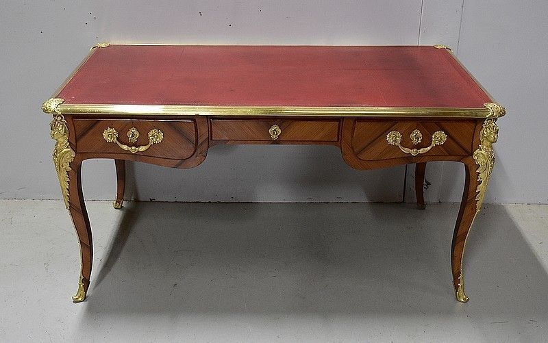 Ceremonial Office In Rosewood Veneer, Louis XV Style   Xi Xth