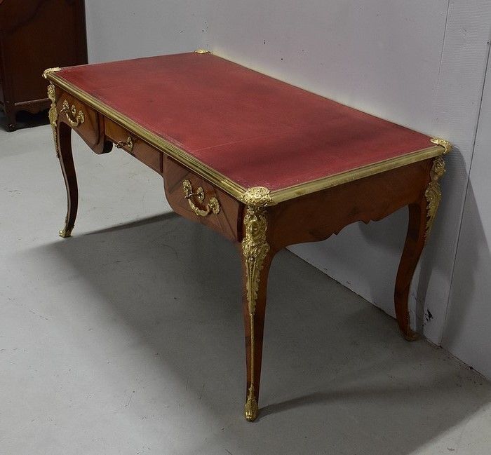 Ceremonial Office In Rosewood Veneer, Louis XV Style   Xi Xth photo for sale